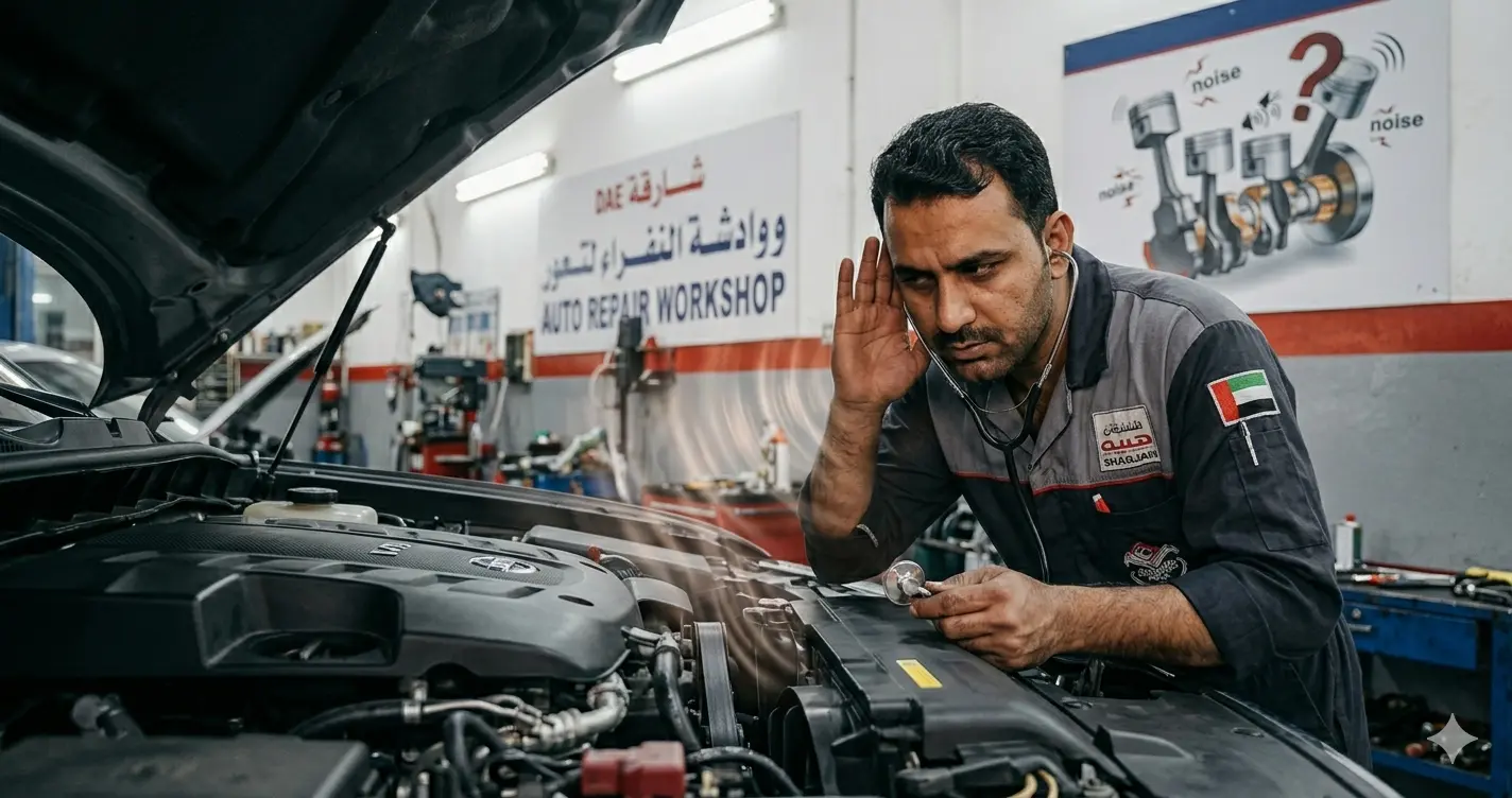 Car Making Strange Noise? Here’s What It Means | Car Noise Diagnosis in Sharjah