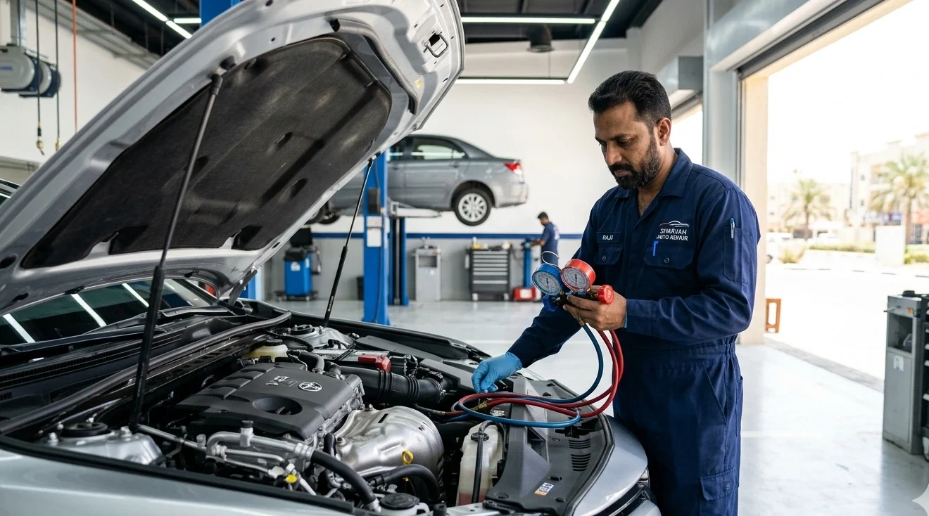 How to Know If Your Car AC Needs Gas Refill or Compressor Repair | Car AC Repair Sharjah